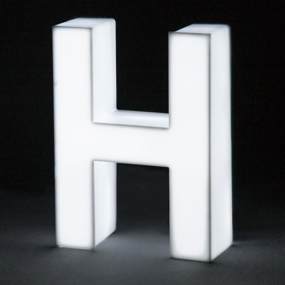 Litery świetlne LED