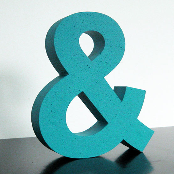 Litery 3D polistyren