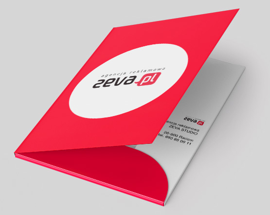 Teczki firmowe drukarnia